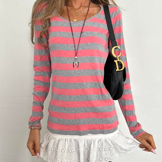 Vintage 2000’s striped long sleeve top