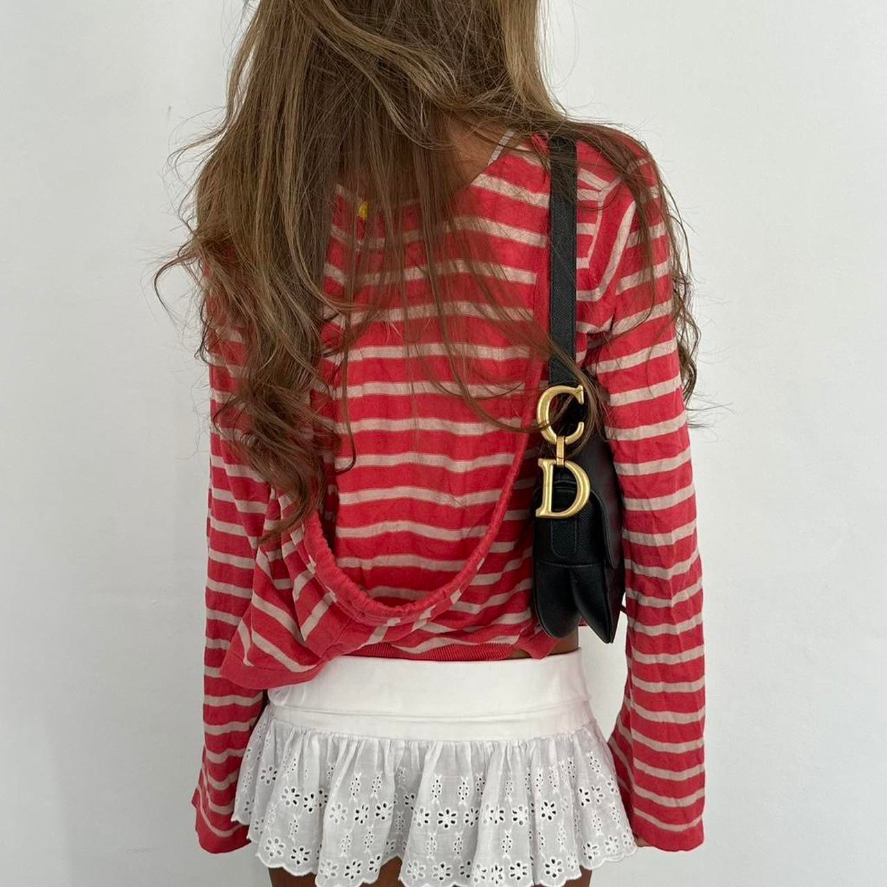 Vintage 2000’s striped cardigan top