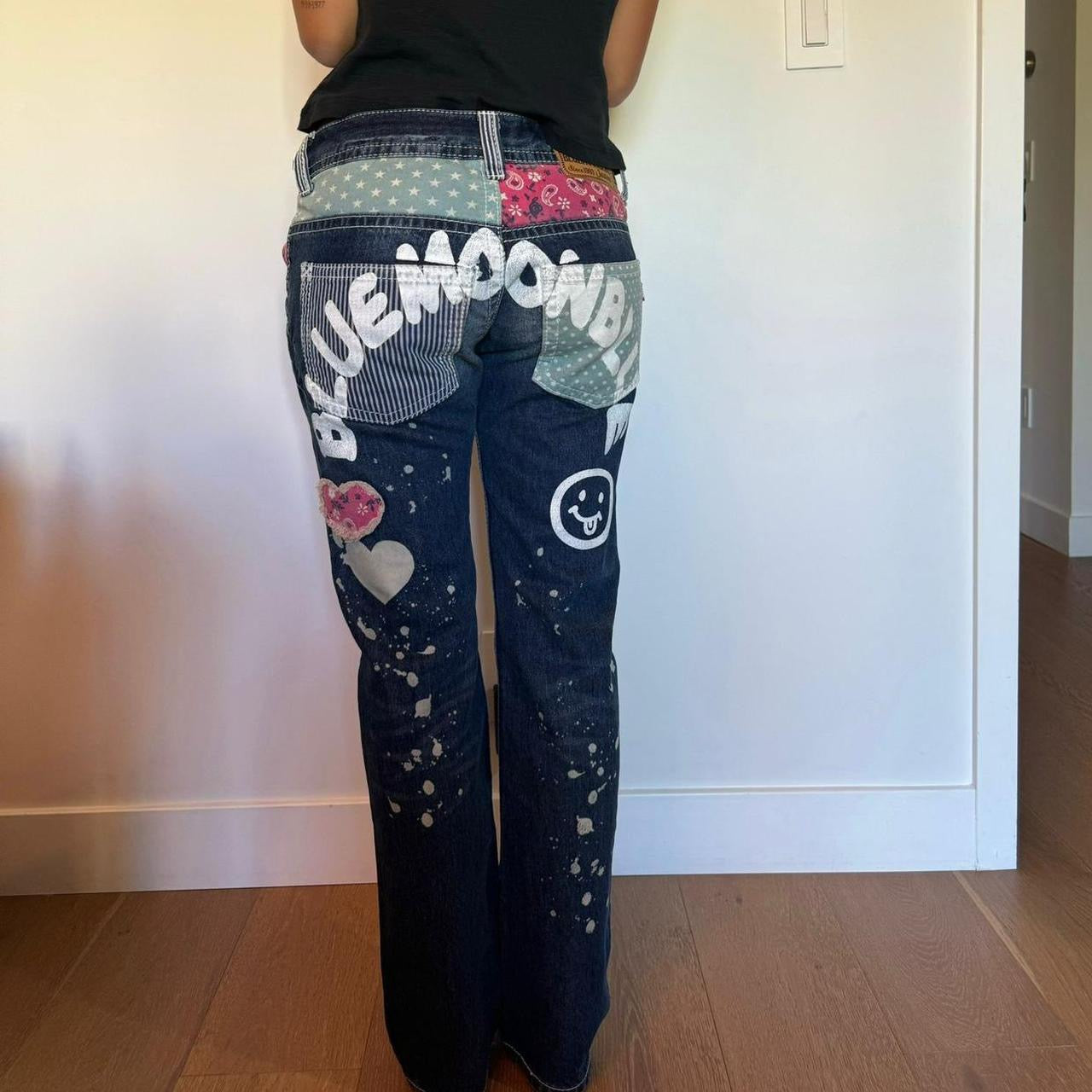 Vintage rare 90s island surf girl jeans