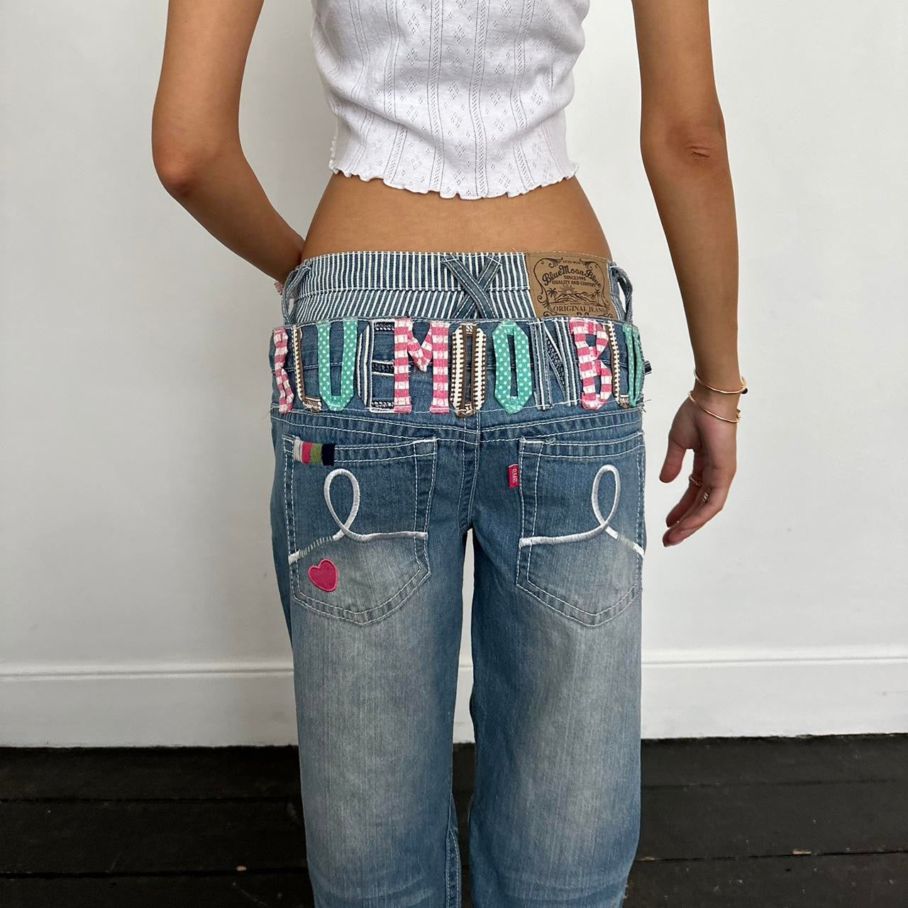 Vintage rare 90s surf girl jeans