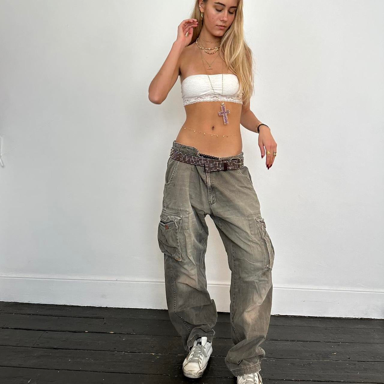 Vintage early 2000s oversized cargo pants