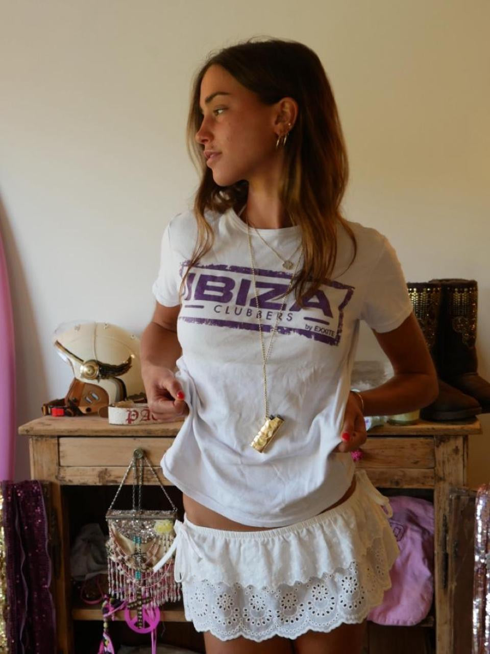 Vintage 00’s Ibiza white t-shirt