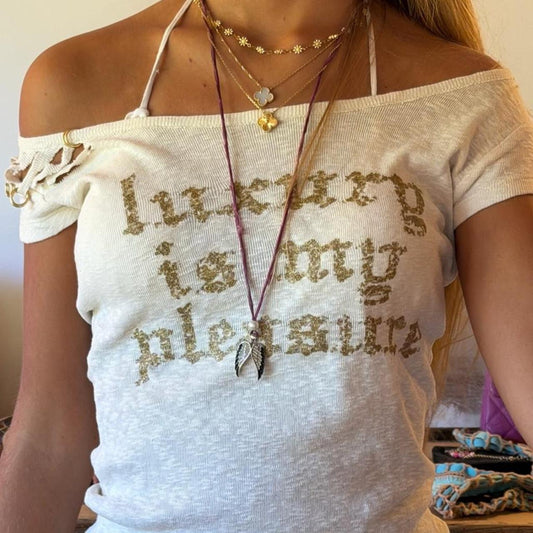 Vintage 00s luxury design knit top