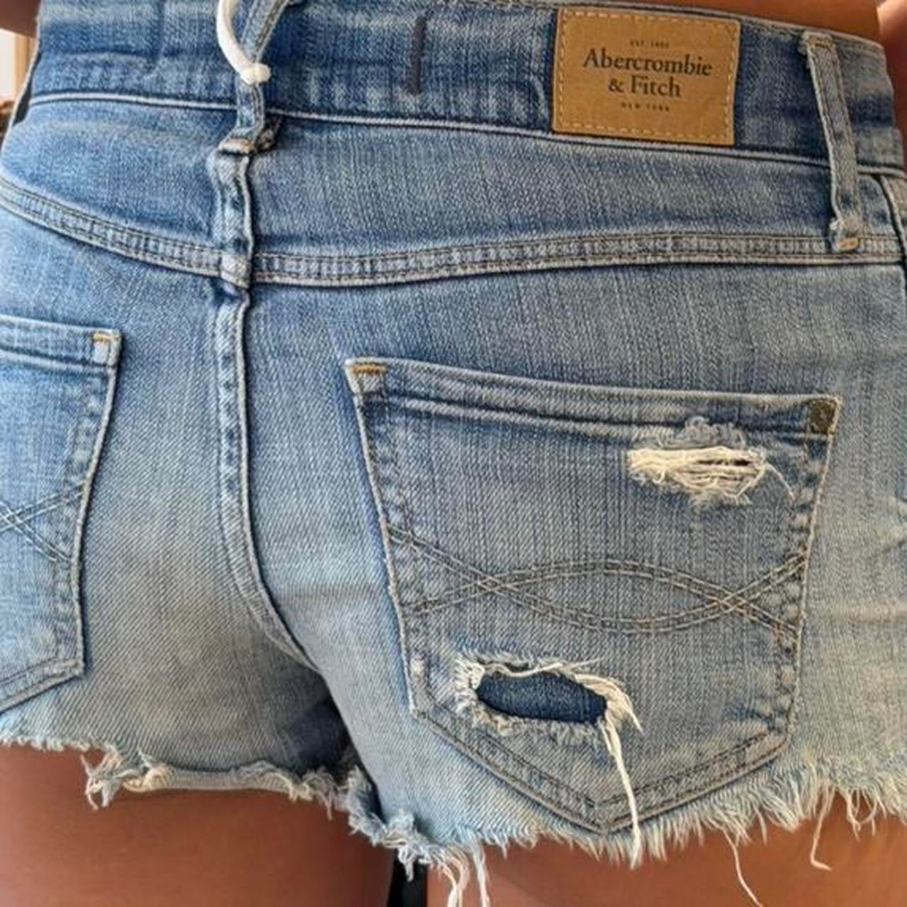 Vintage 00s Abercrombie & Fitch denim shorts