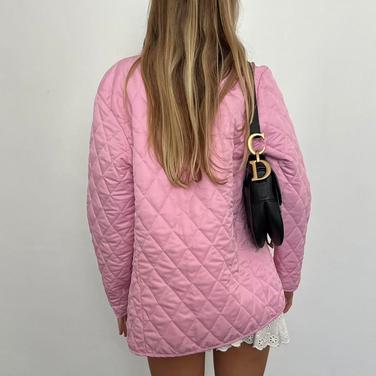 Vintage 2000’s pink Beverly Hills Polo Club quilted jacket