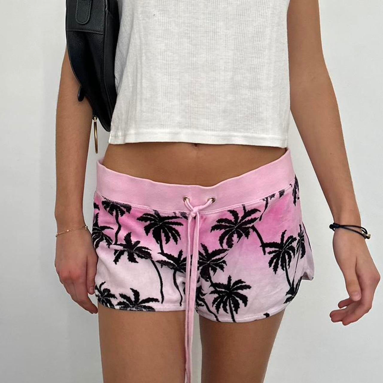 Vintage 2000s Palm tree shorts