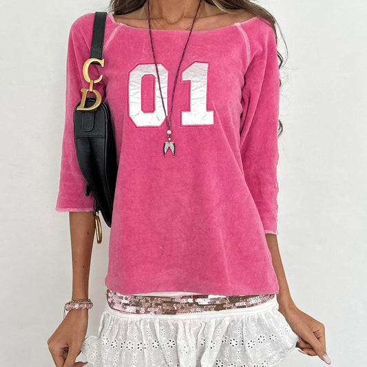Vintage 00s pink lightweight sweater top