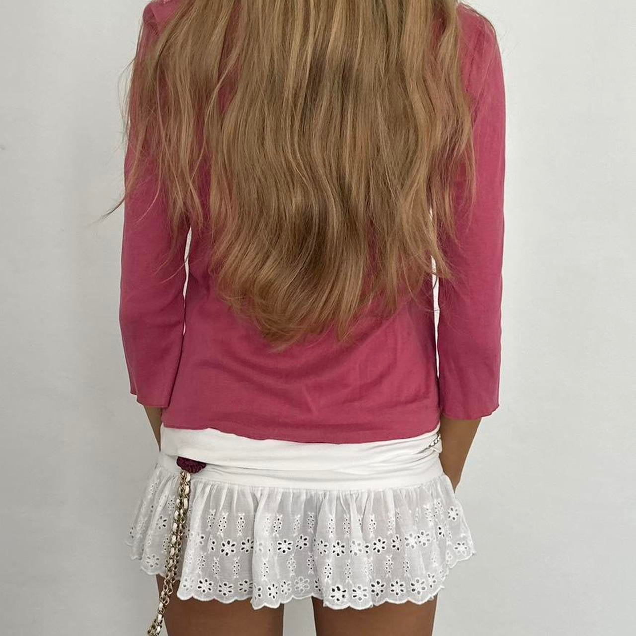 Vintage 90’s floral pink & red dreamy cardigan