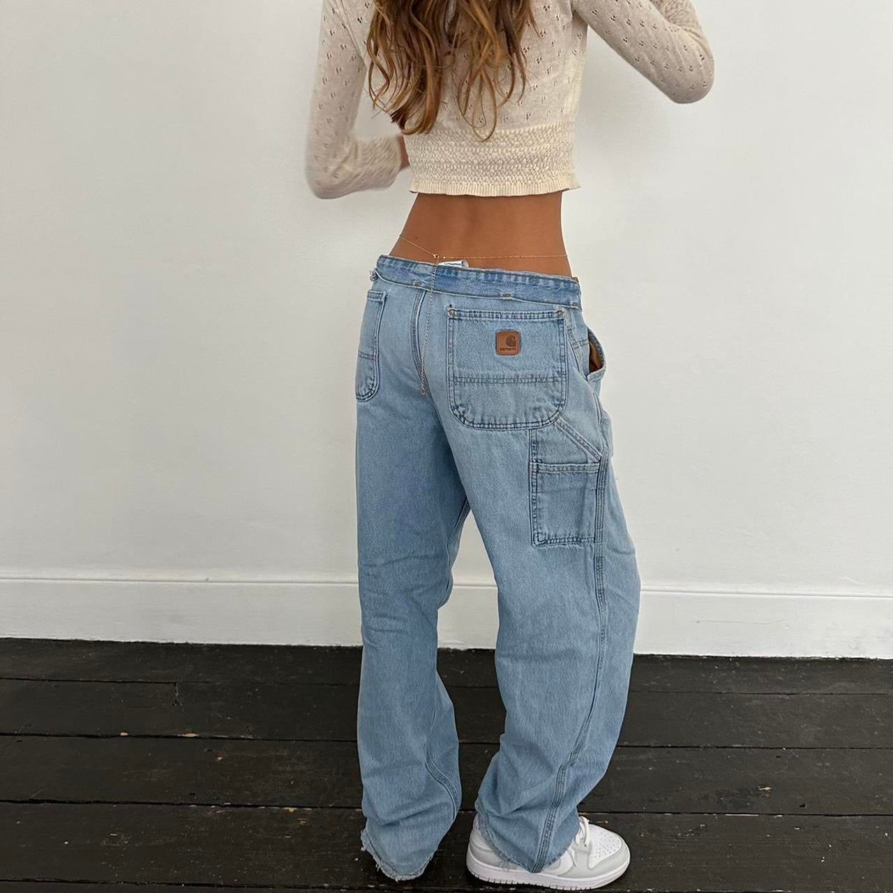 Vintage 90s Carhartt blue jeans