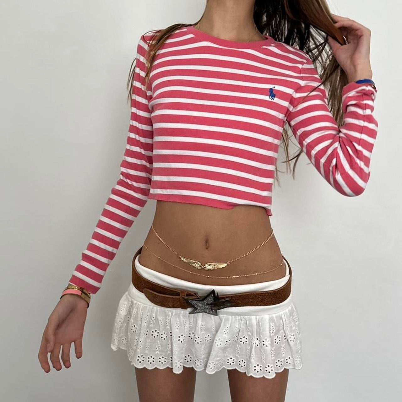 Vintage Ralph Lauren striped long sleeve top 🍓