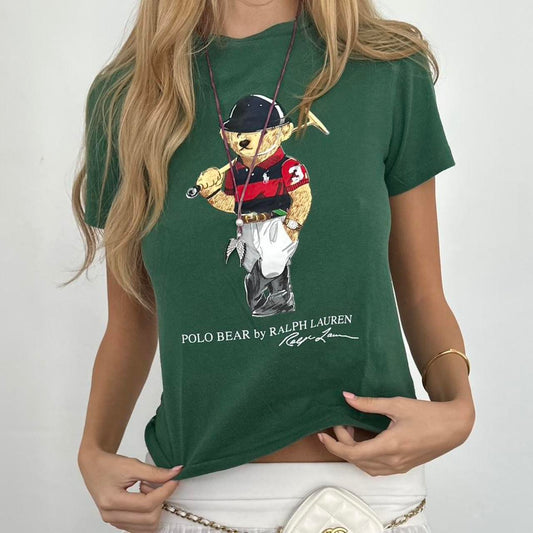 Vintage Ralph Lauren teddy bear baby tee