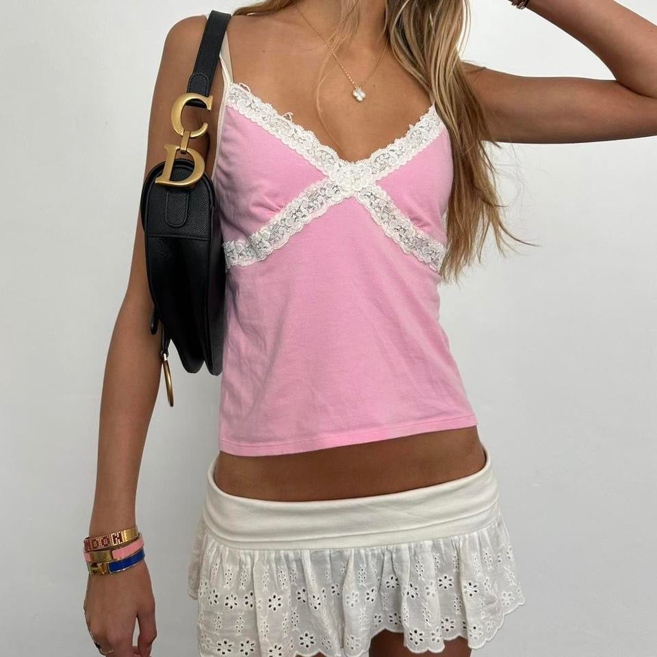 Vintage 90’s Victoria’s Secret pink camisole top