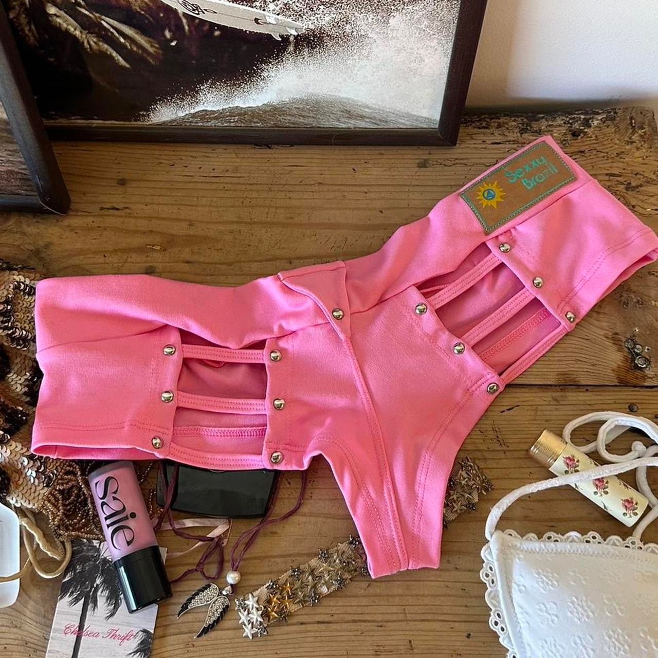Vintage 00s Brazil cut out bikini bottoms