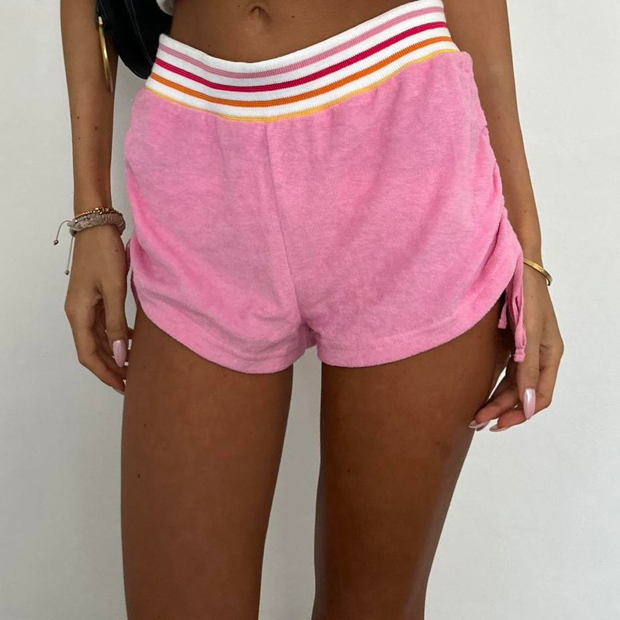 Vintage 00’s pink mini shorts
