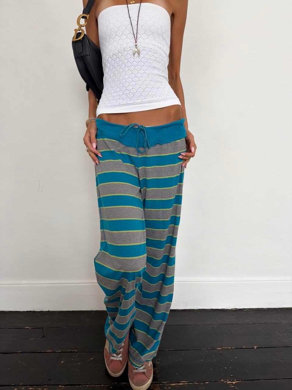 Vintage 2000’s striped sweatpants