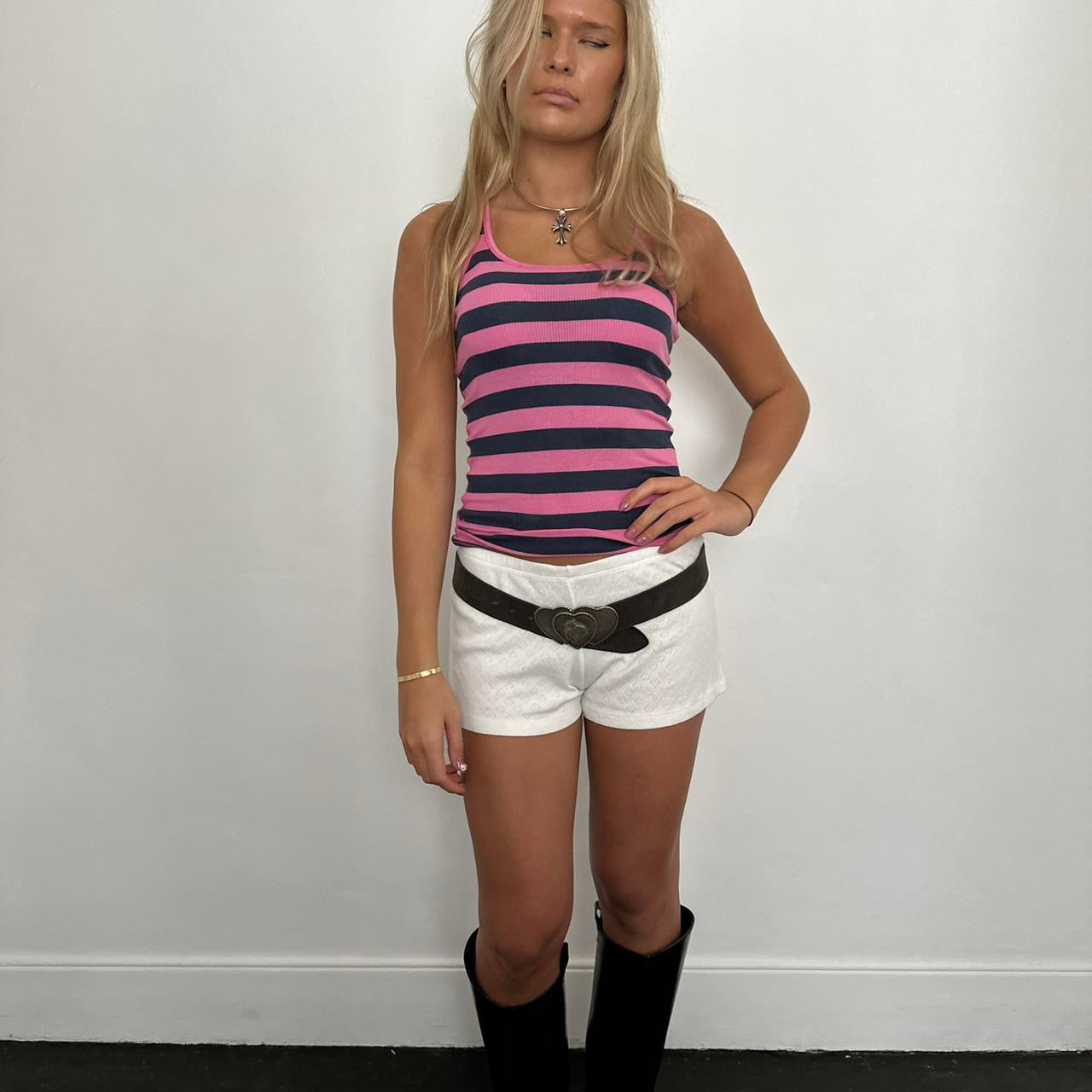 Vintage Abercrombie and Fitch striped tank