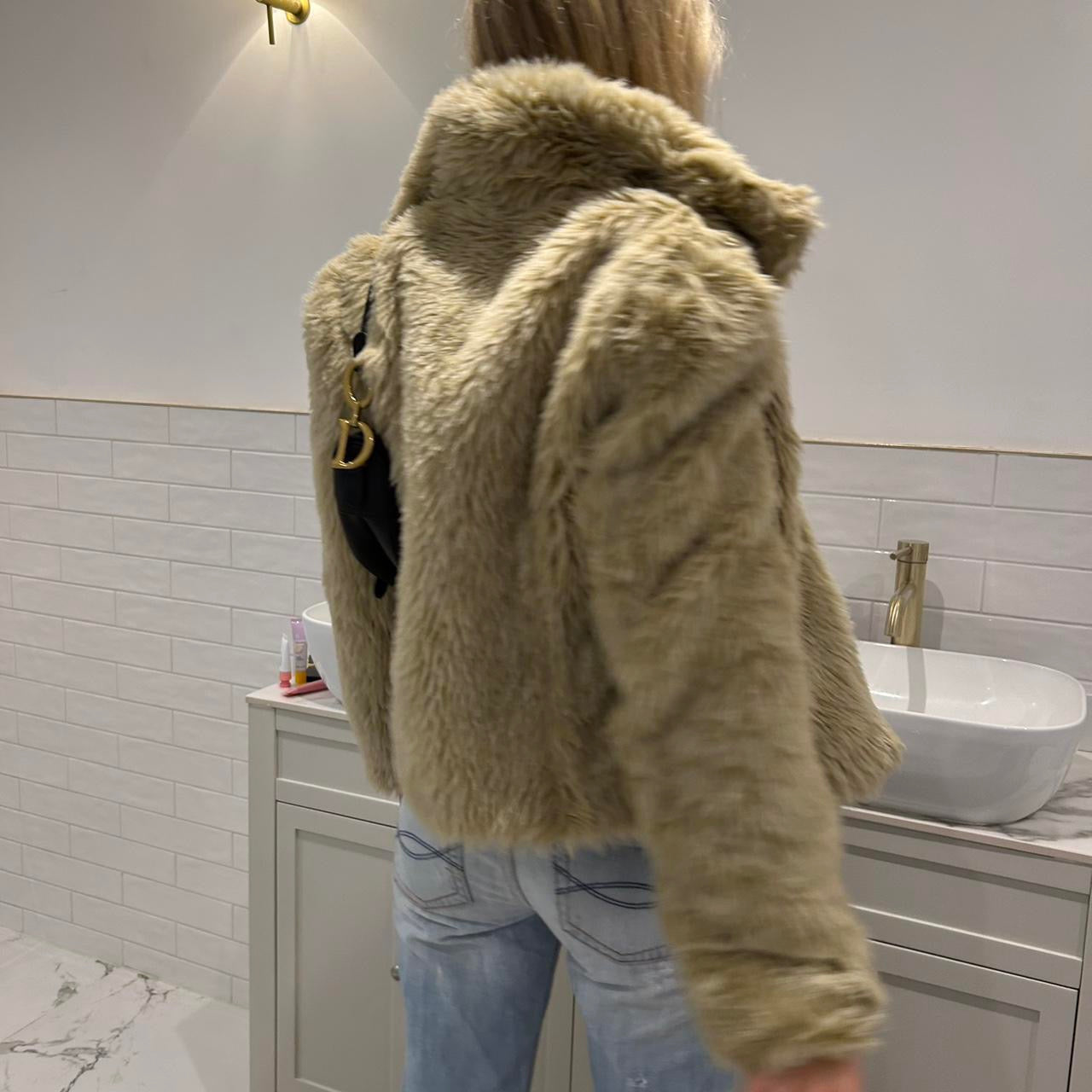 Vintage 2000’s faux fur jacket