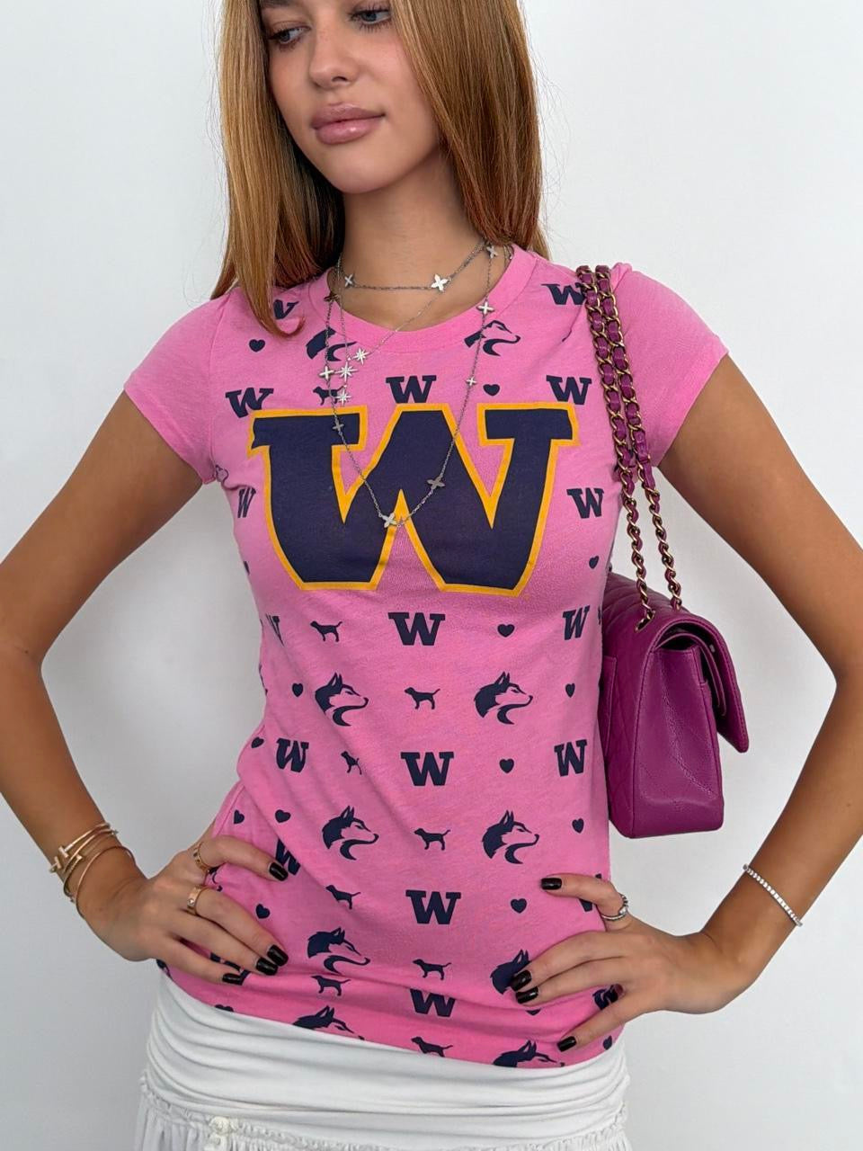 Vintage 2000’s Victoria’s Secret Pink varsity top
