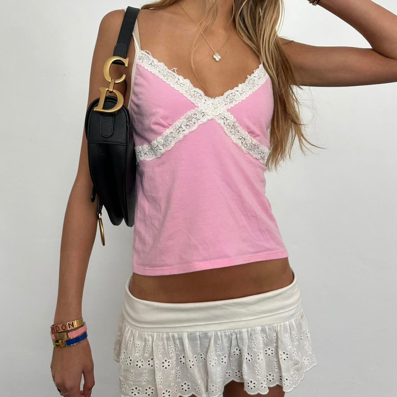 Vintage 90’s Victoria’s Secret pink camisole top