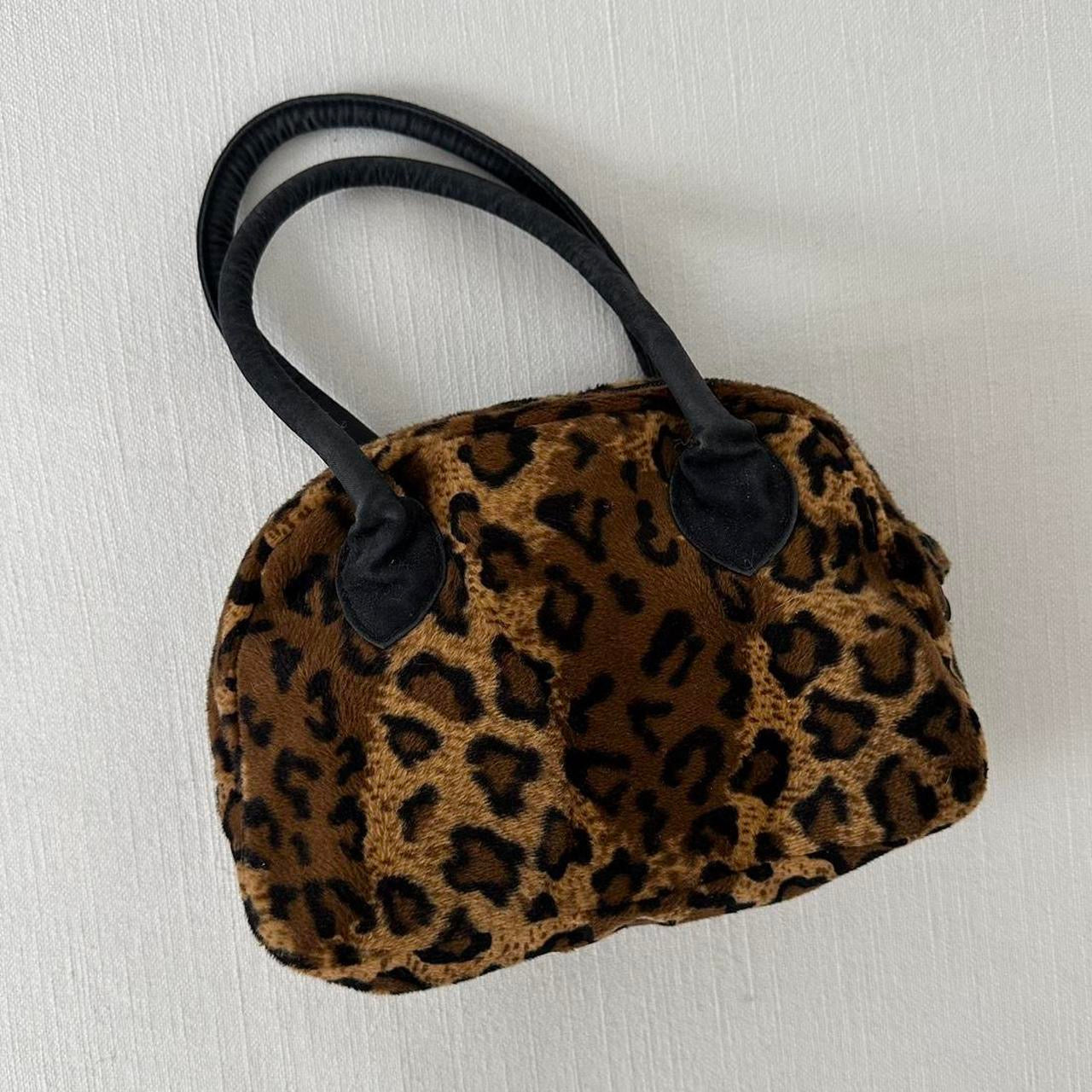 Vintage true 90’s leopard bag