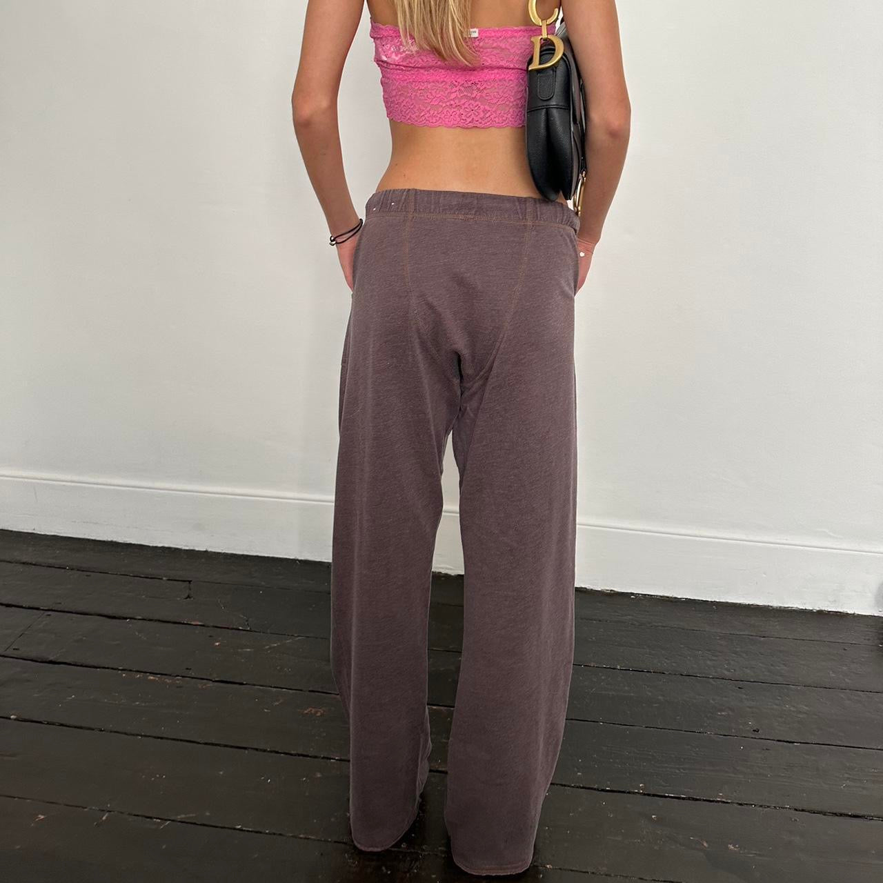 Vintage 2000’s Victorias Secret Pink brown sweatpants