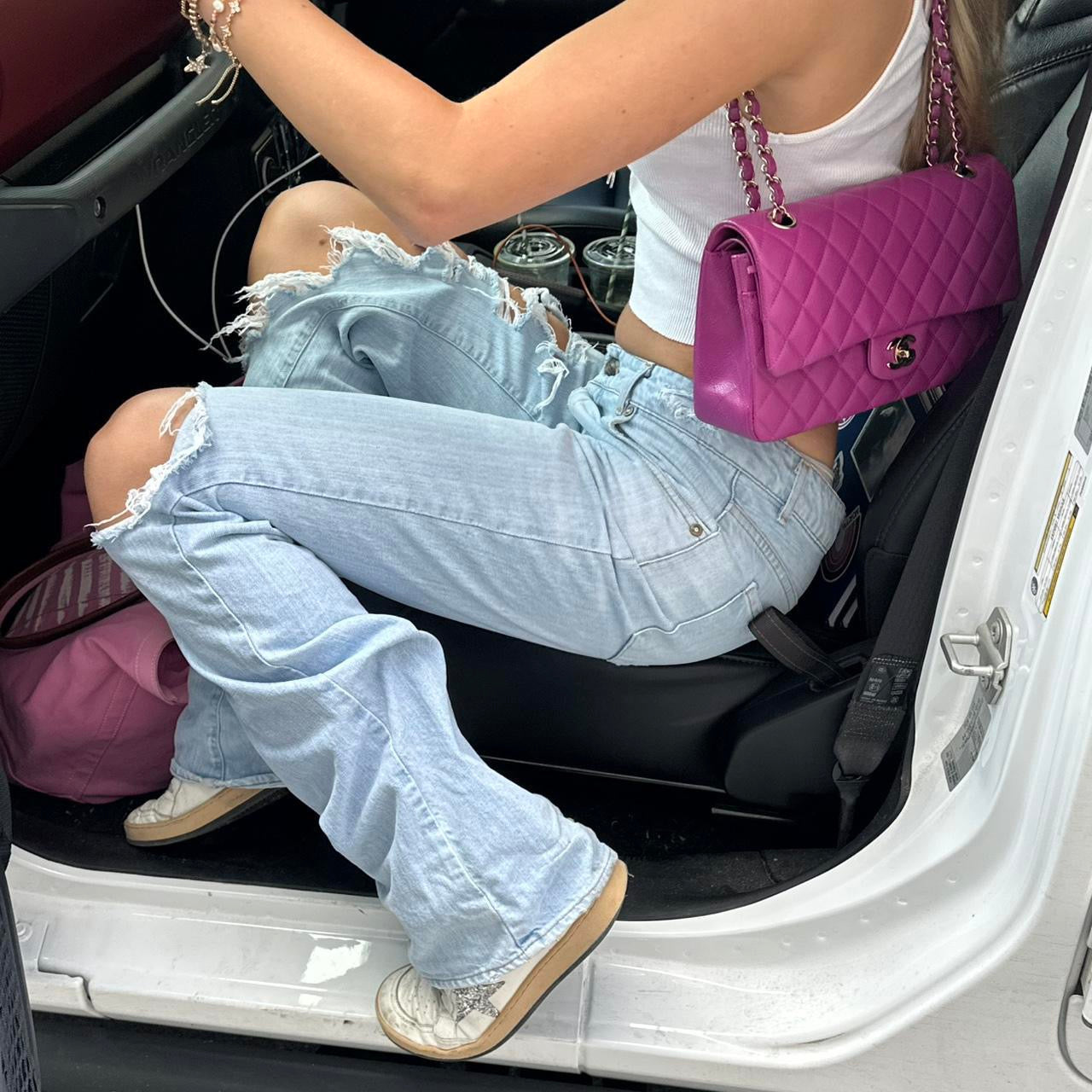 Vintage Roberto Cavalli 2000’s low rise jeans
