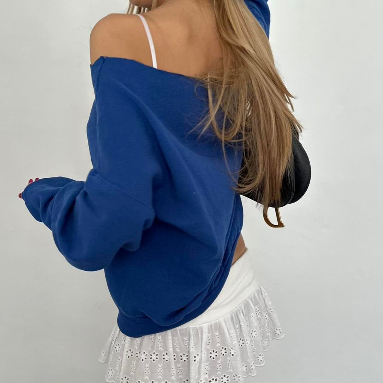 Vintage West Coast Choppers off the shoulder sweatshirt