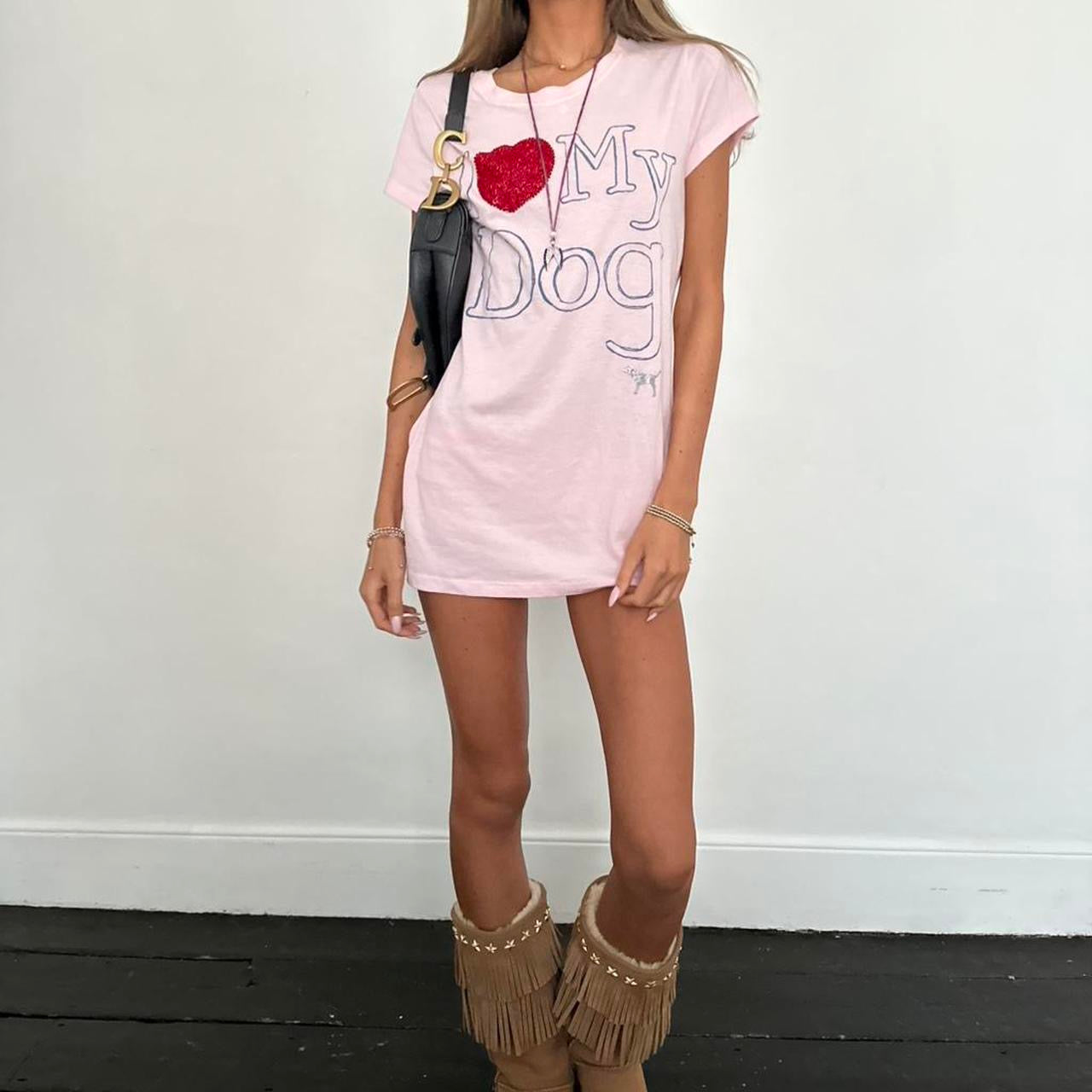 Vintage 2000’s pink Victoria’s Secret top