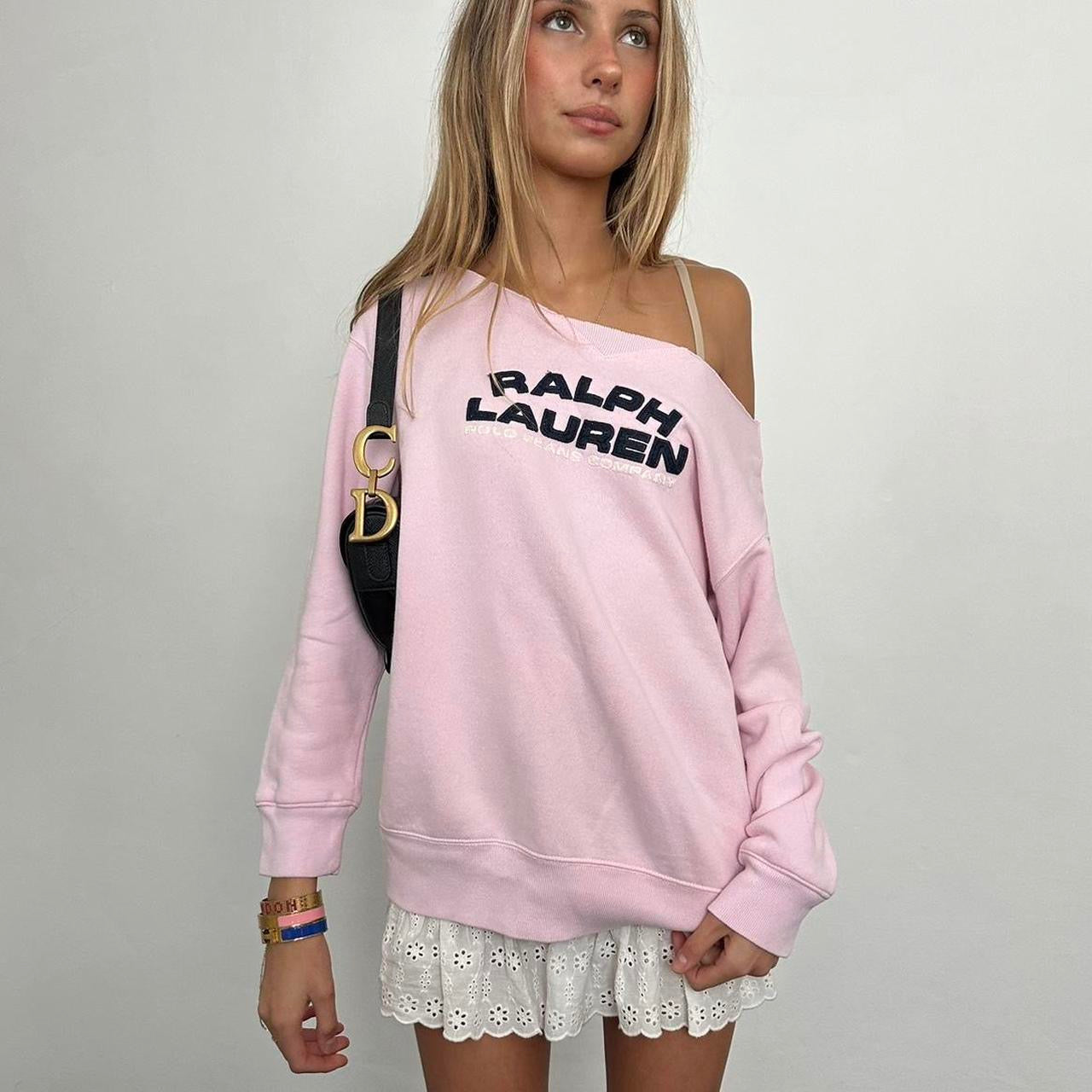 Vintage Ralph Lauren pink sweatshirt