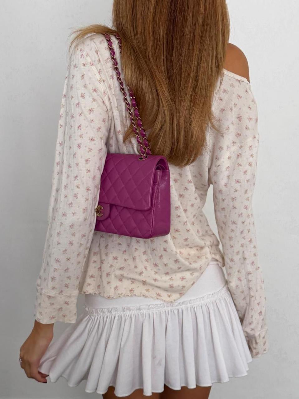 Vintage 90’s Ralph Lauren long sleeve floral wallpaper top