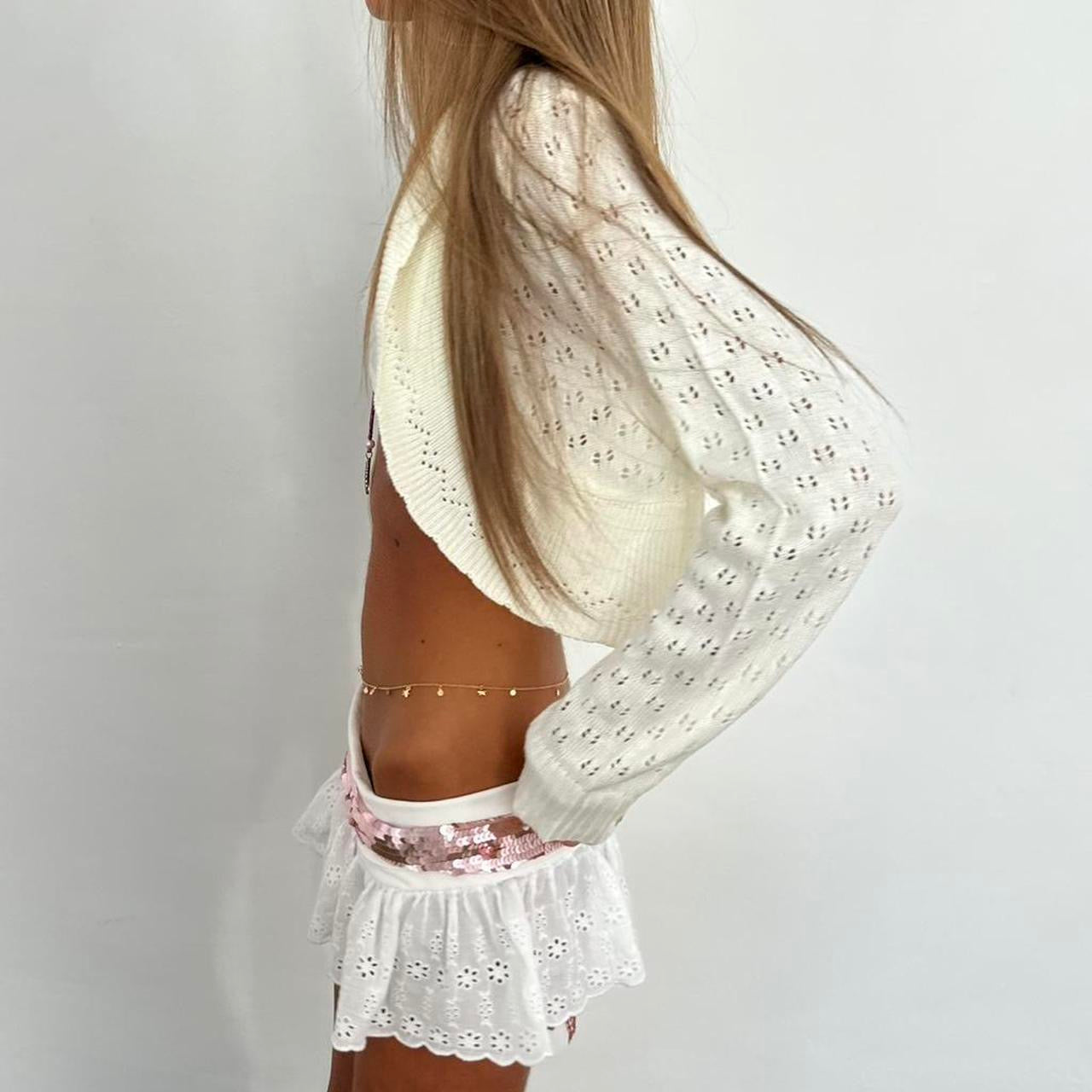 Vintage 00s soft long sleeve cardigan top