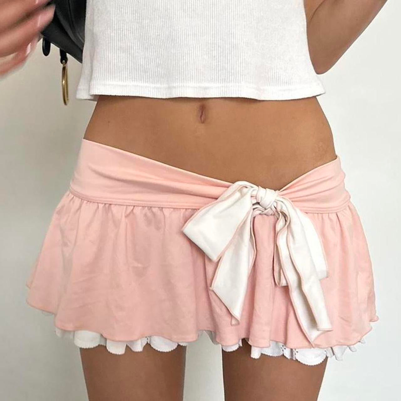 Vintage 90’s RARE pink mini skirt