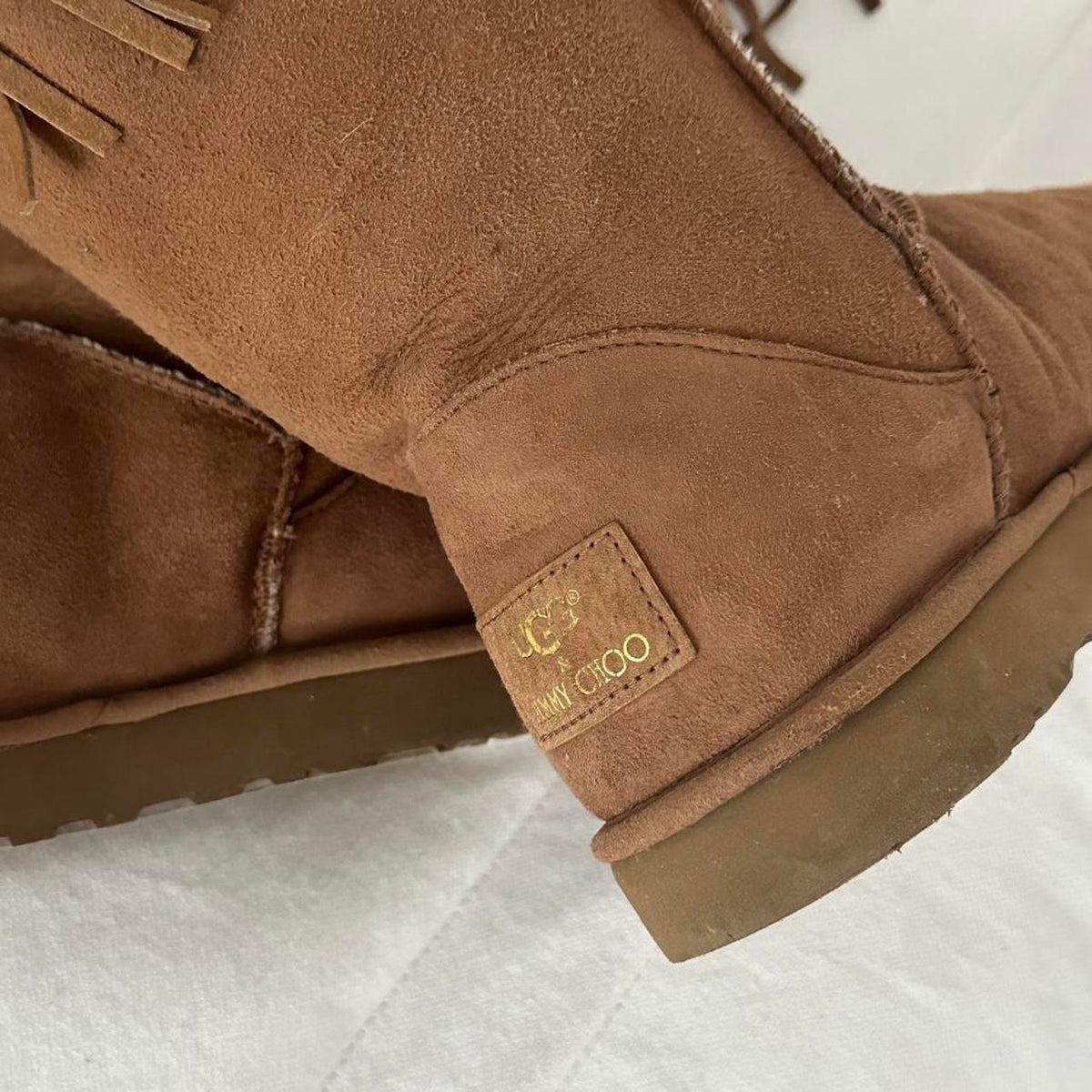Vintage 2010 Jimmy Choo X Ugg boots