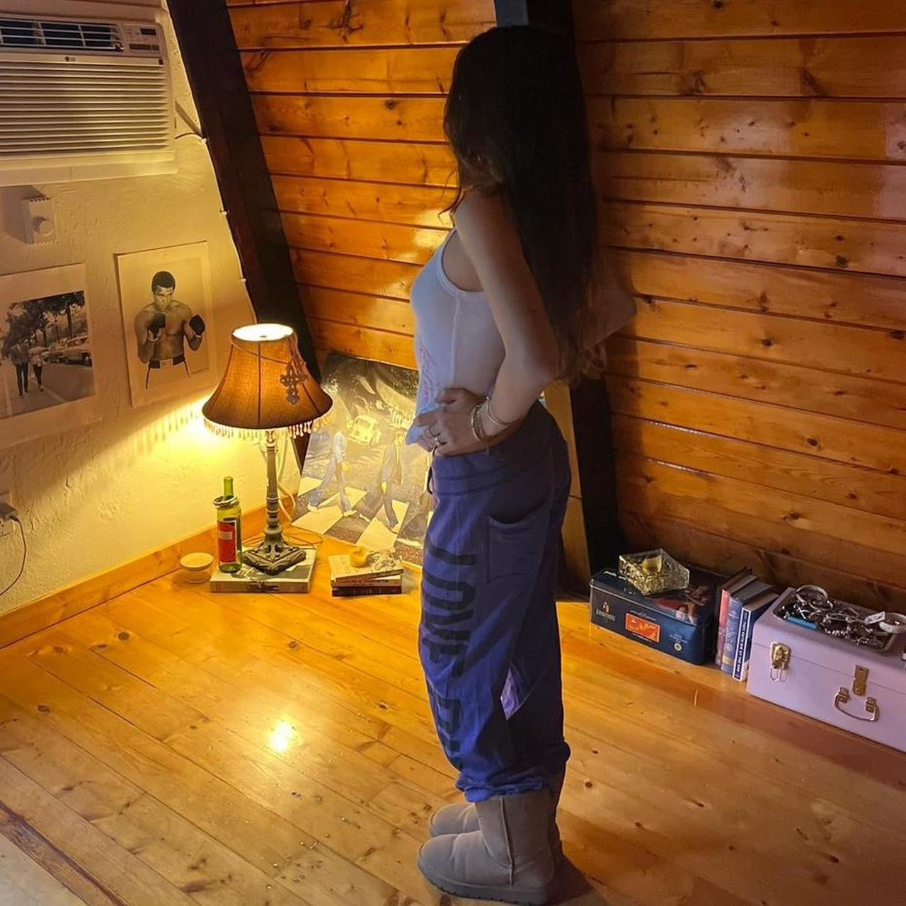 Vintage 2000’s Victoria’s Secret purple sweatpants