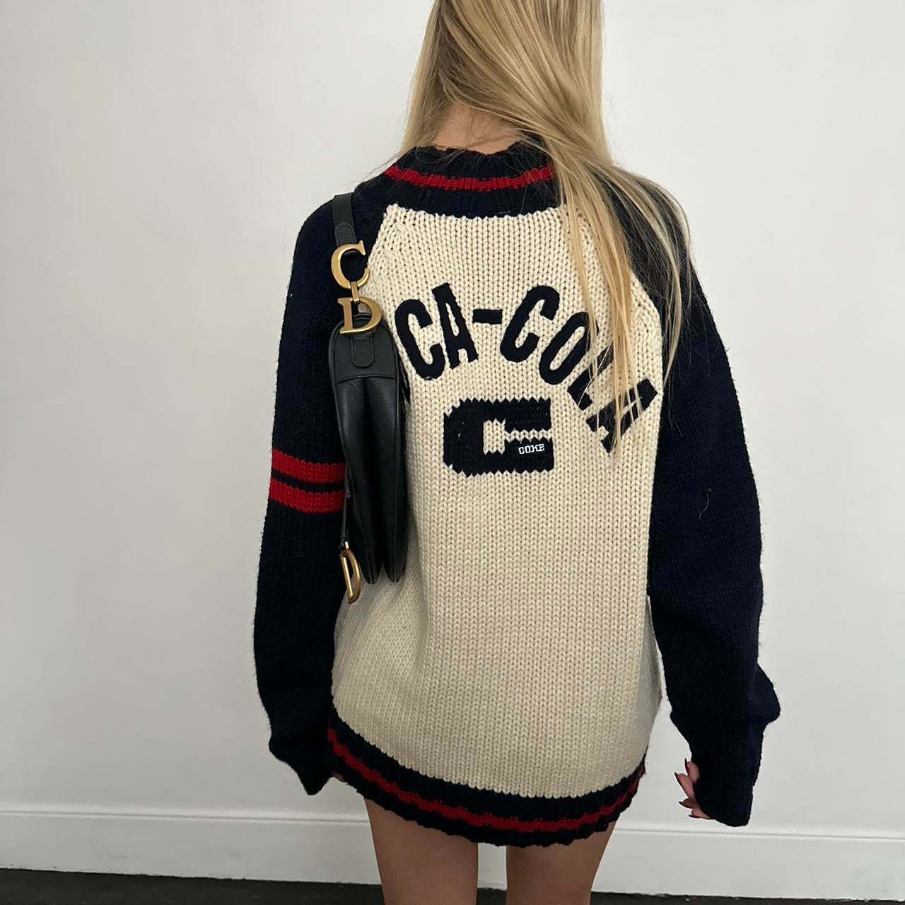 Vintage 2000’s Coca-Cola knit cardigan