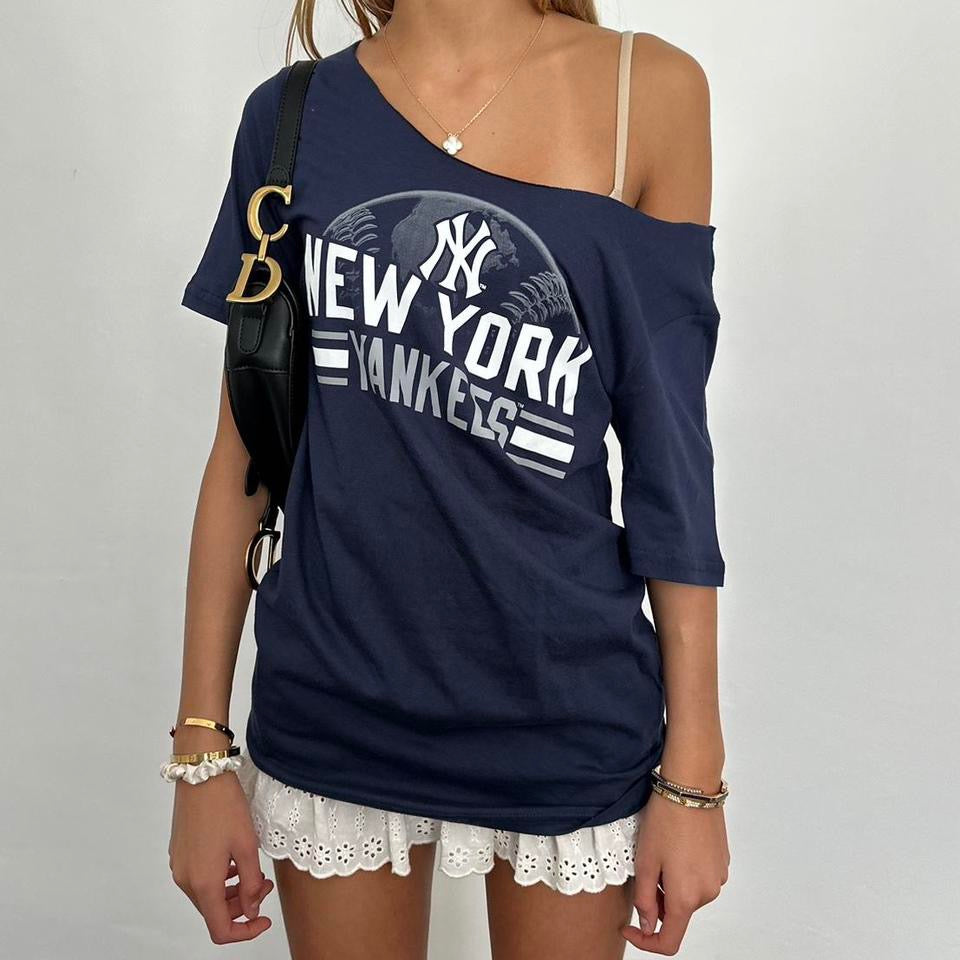 Vintage New York Yankees off shoulder top