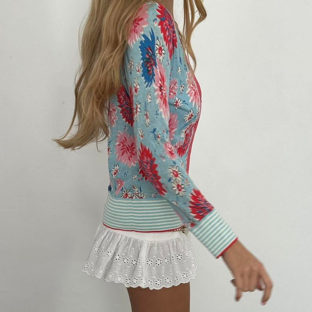 Vintage cardigan delicate layering top