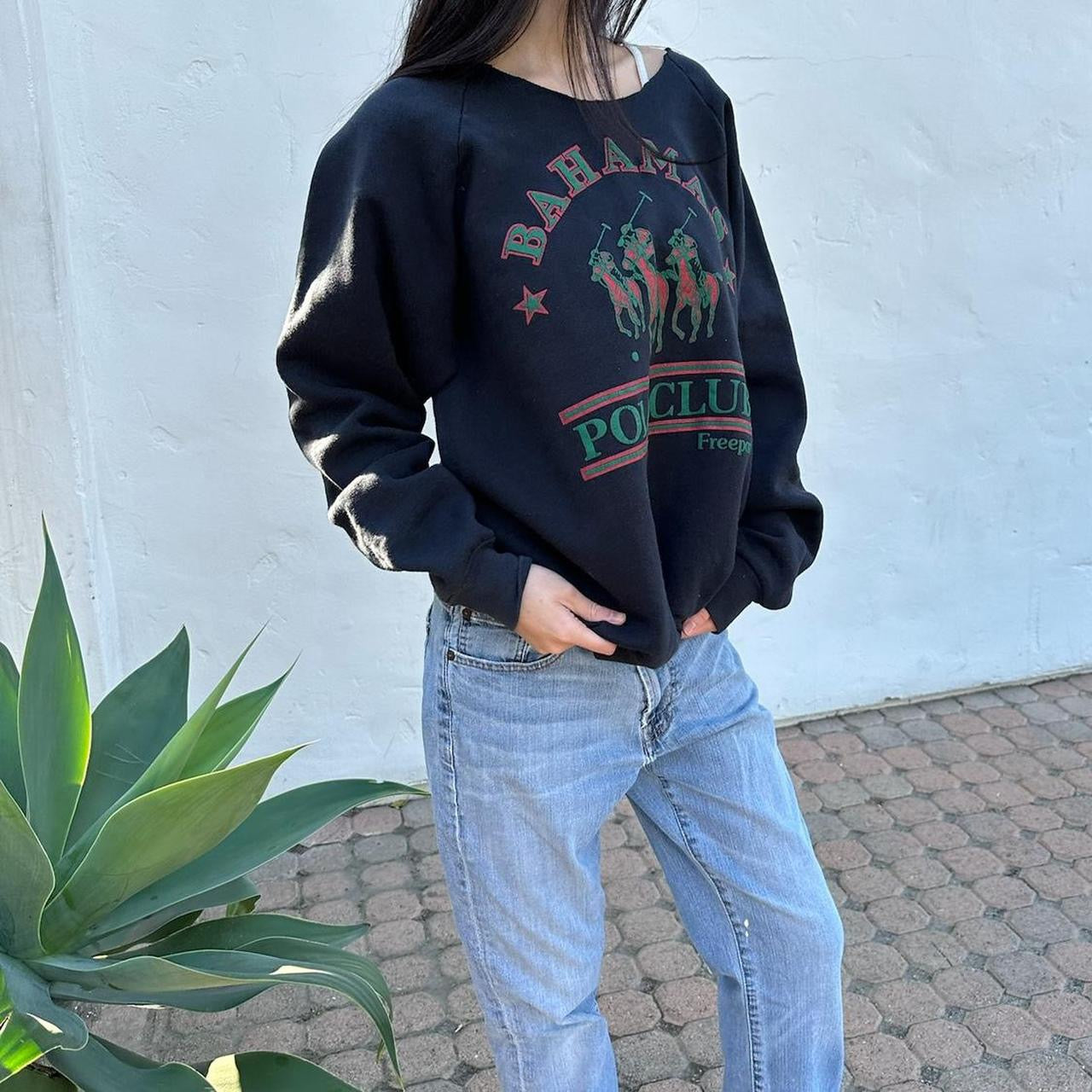 Vintage Bahamas Polo Club sweatshirt