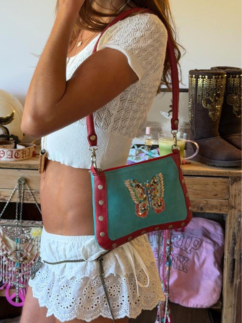 Vintage 00’s butterfly bag