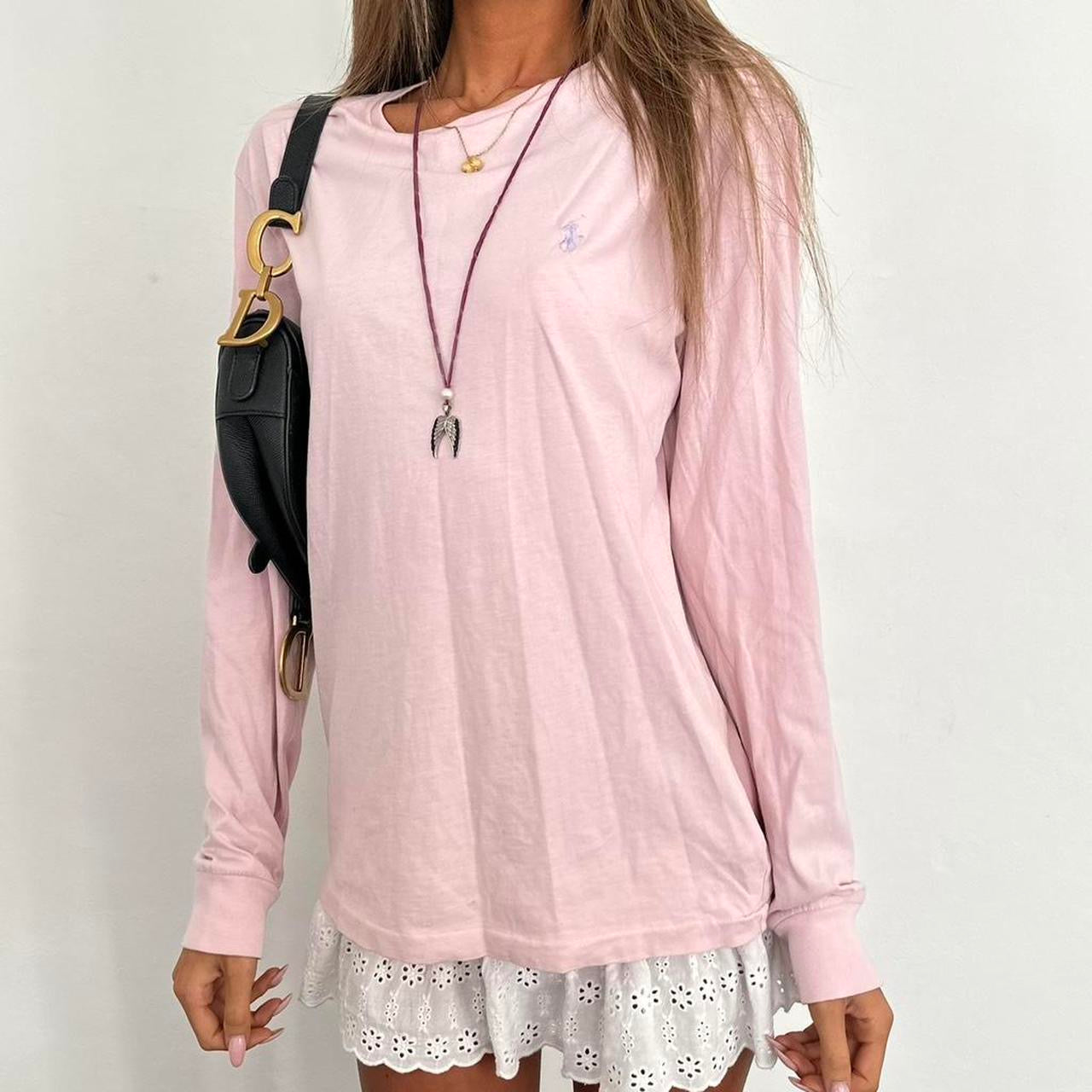 Vintage Ralph Lauren pink long sleeve top