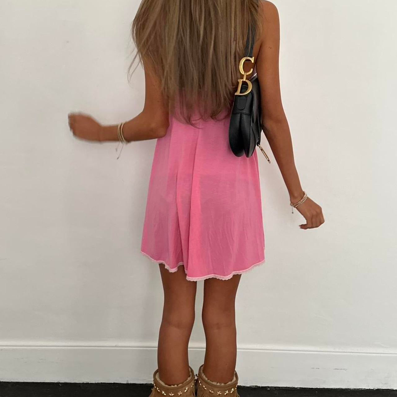 Vintage 2000’s Victoria’s Secret pink dress