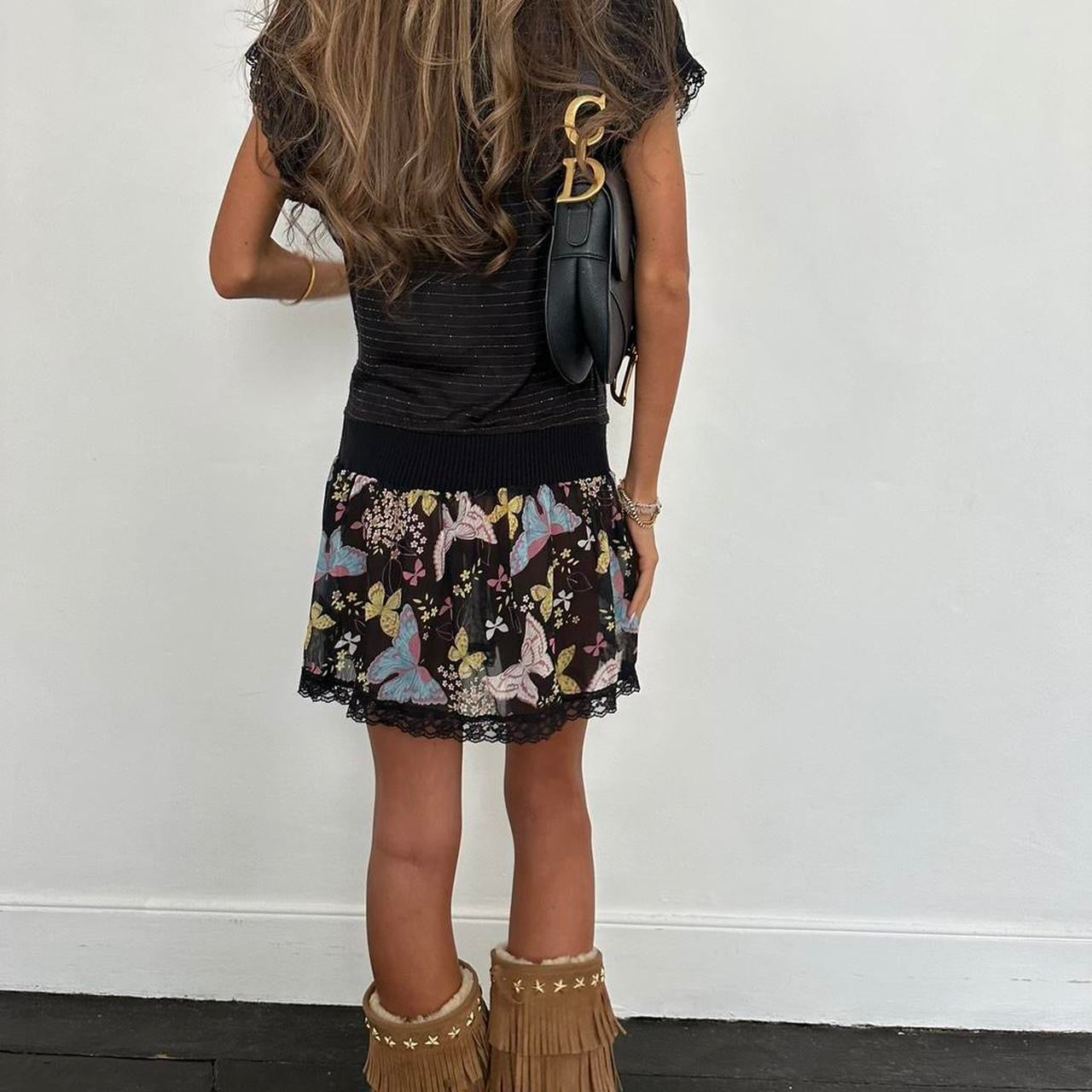 Vintage 90’s butterfly mini dress