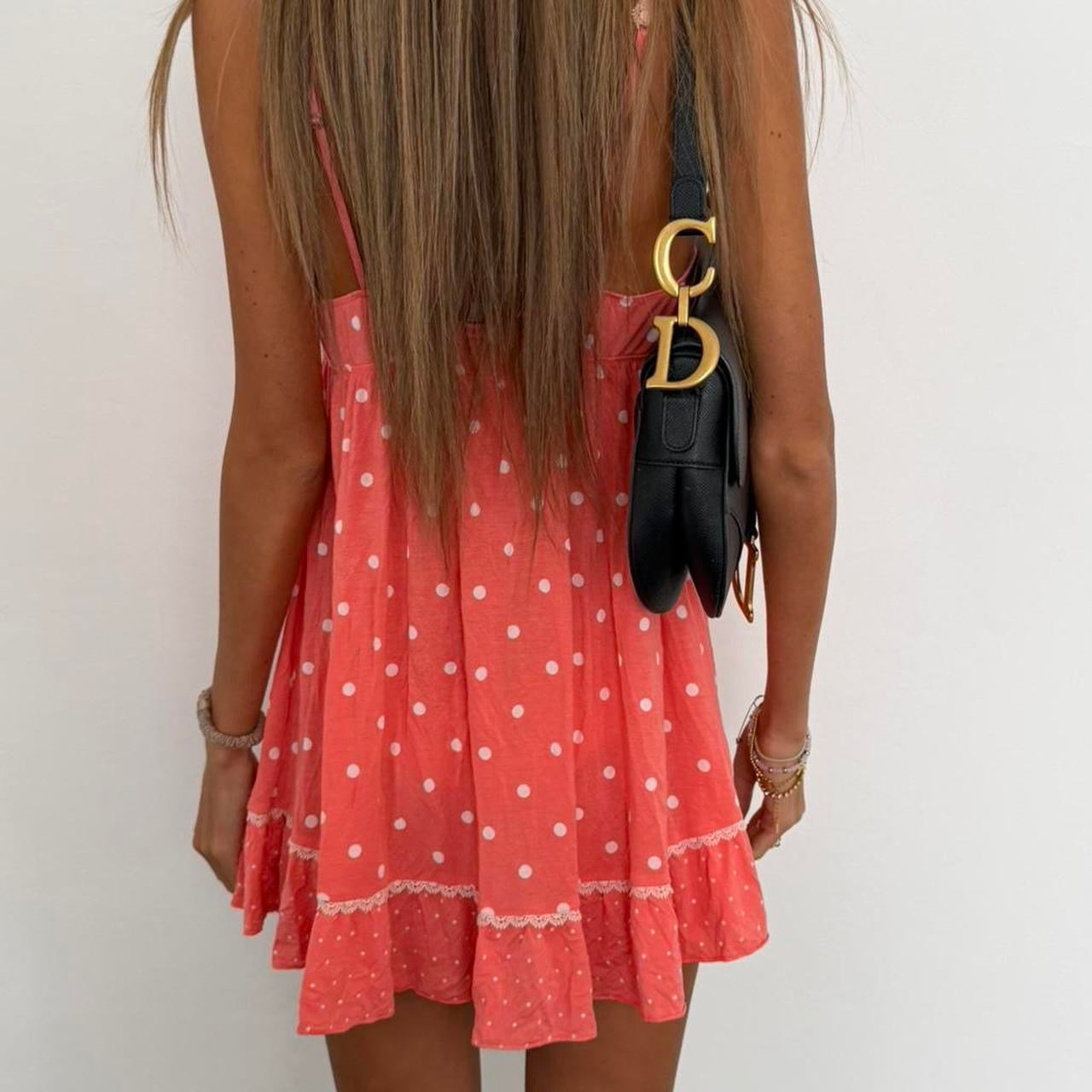 Vintage 2000’s Victoria’s Secret polka dot dress