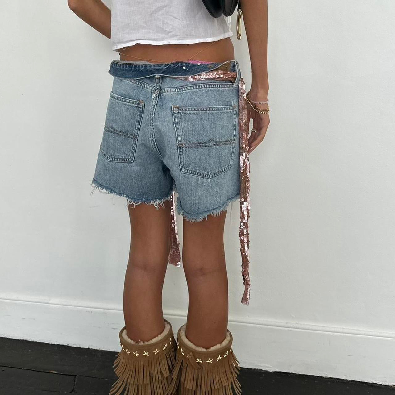 Vintage 00’s Ralph Lauren denim shorts
