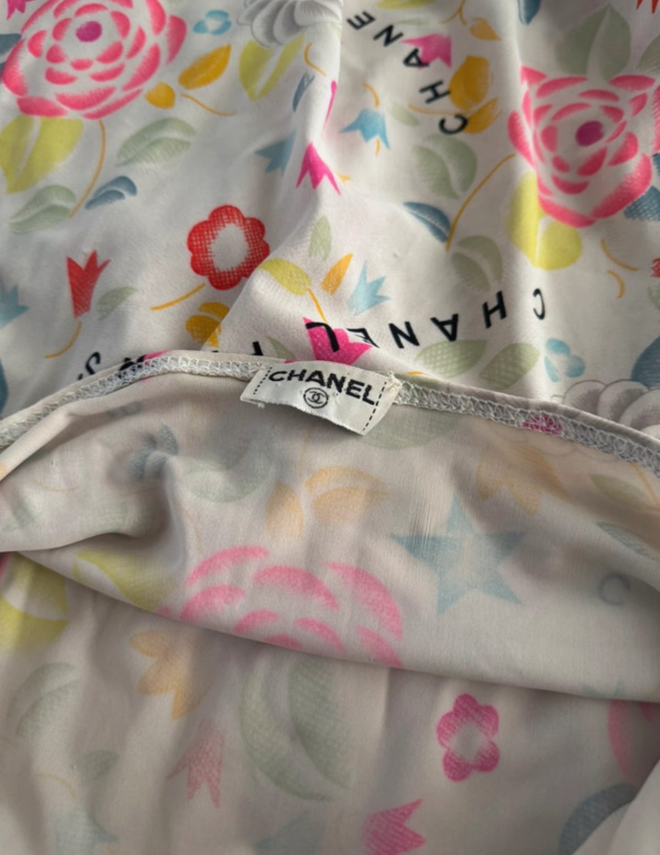 Vintage 1990s Chanel Mini Beach Dress
