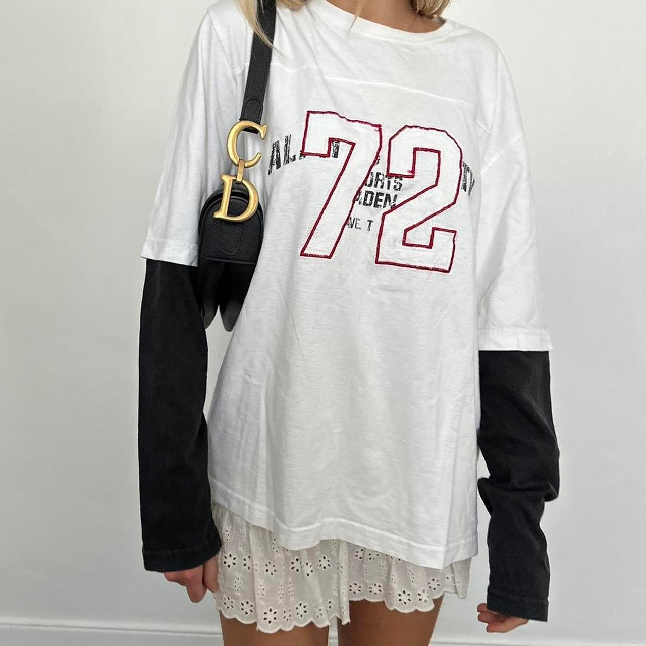 Vintage 90’s Skater long sleeves double layered top