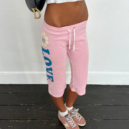 Vintage 2000’s Juicy Couture pink pastel 3/4 shorts