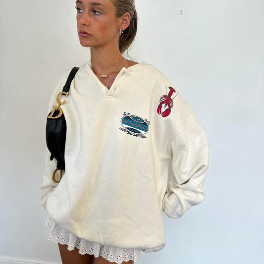 Vintage 90s lobster sweatshirt 🦞