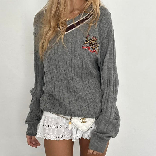 Vintage 90’s Tommy Hilfiger preppy knit sweater