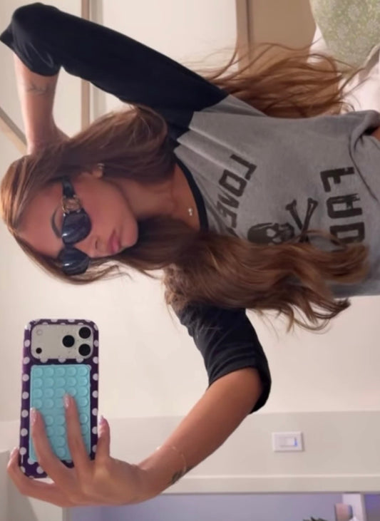 Vintage 2000’s Ralph Lauren long sleeve skull top